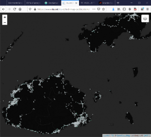 Map showing Fiji baseline, May 2020 (11,775 datapoints)